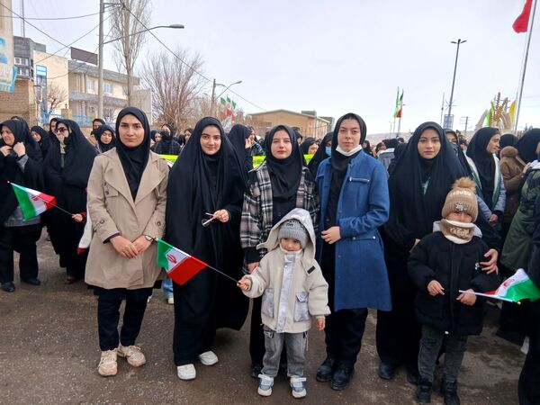 راهپیمایی ۲۲ بهمن ، جلوه‌ای از وحدت و انسجام مردم غیرتمند چاراویماق 