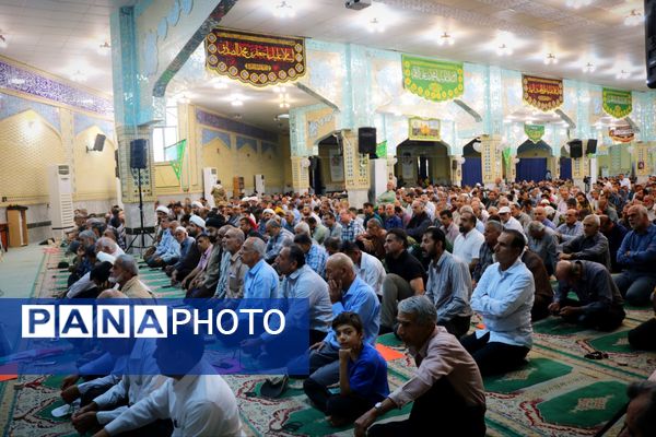 فریاد «مرگ بر اسرائیل» در لامرد طنین انداز شد