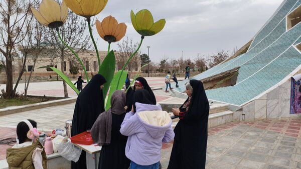 خروشان در مسیرِ خورشید؛ تجلیِ عزمِ «بسیج دانش‌آموزی» در میعادگاه شهدای سرخس