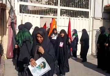 مدرسه همت، میزبان زائران خوزستانی رهبر شهید