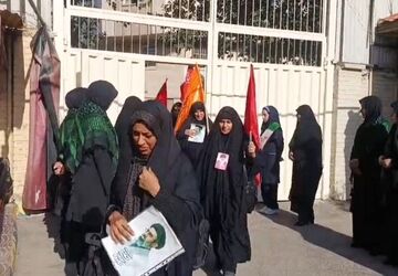 مدرسه همت، میزبان زائران خوزستانی رهبر شهید