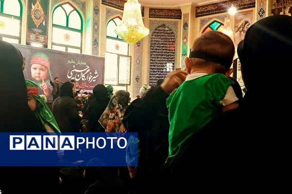 همایش عظیم شیرخوارگان حسینی  در حسینیه اعظم محله جیلارد شهرستان  دماوند 