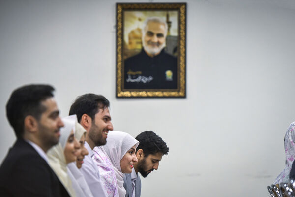 جشن ازدواج 150 زوج دانشجو در مسجد مقدس جمکران 