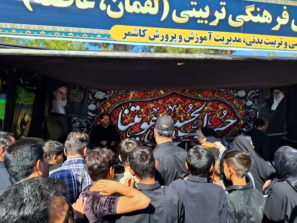 اربعین حسینی در شهرستان کاشمر 