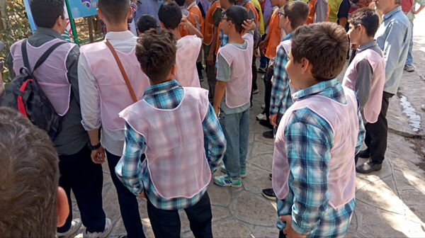 اعزام دانش‌آموزان دبیرستان ائمه طاهرین(ع) شهر جعفریه قم به اردوگاه ملاصدرا
