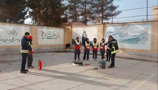  مانور زلزله در شهرستان تربت جام