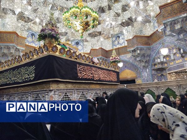 اعزام دانش‌آموزان شهرستان دره شهر به اردوی زیارتی قم