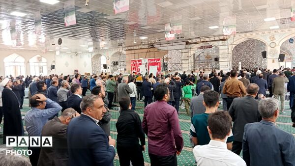 نماز عبادی سیاسی جمعه در کاشمر