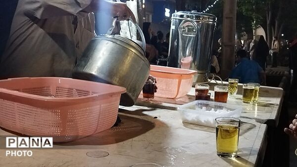  موکب سرداران مقاومت میزبان سنگربان نیشابوری برای هشتادمین شب 