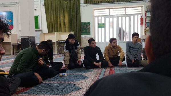 آموزش مداحی در دبیرستان شاهد ابوذر غفاری نیشابور 