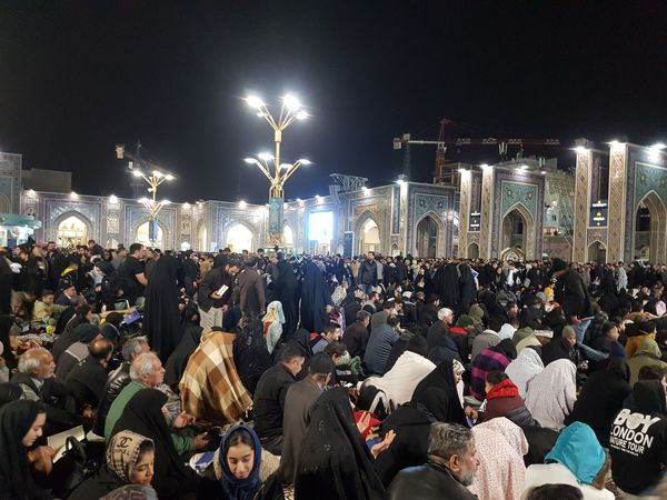 مراسم شب احیای بیست و سوم درحرم مطهر رضوی