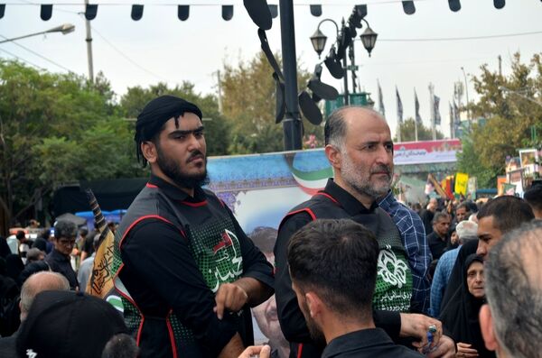 برپایی موکب عشاق الحسین سازمان دانش‌آموزی شهر تهران