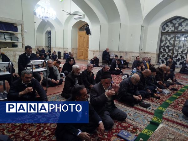  ولادت امام حسین (ع) در زیارتگاه شهید آیت الله سید حسن مدرس (ره)