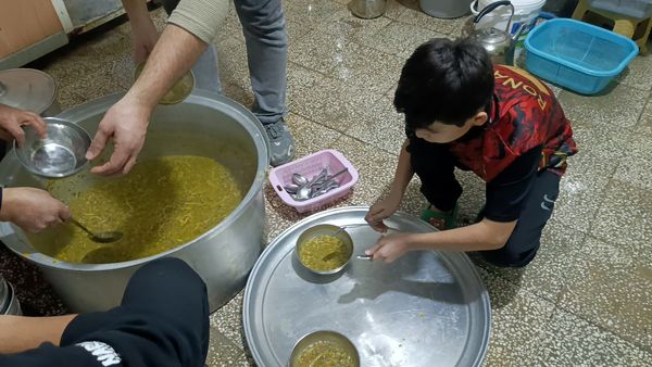 روز دوم اعتکاف پسران آشخانه 