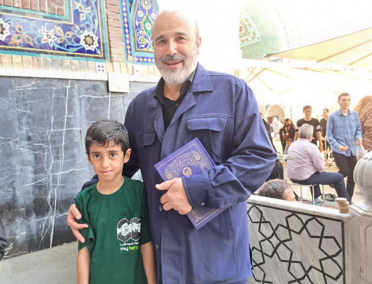 عکس یادگاری با سردار