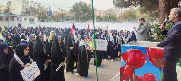 بزرگداشت شهید مقاومت شهید سید حسن نصرالله در ناحیه ۷ مشهد مقدس