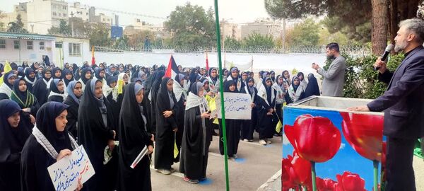 بزرگداشت شهید مقاومت شهید سید حسن نصرالله در ناحیه ۷ مشهد مقدس