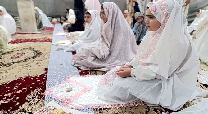 برگزاری آیین اعتکاف دانش آموزی در شهرستان خلخال
