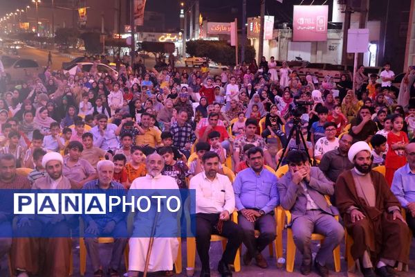 جشن مردمی و خیابانی عید غدیرخم در شهرستان بندرخمیر 