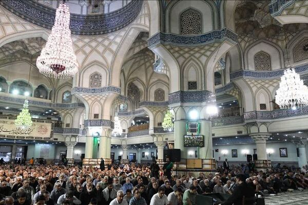 نماز عید سعید قربان در حرم حضرت عبدالعظیم حسنی (ع) شهرری