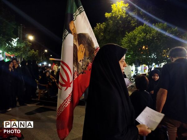 ششمین شب از مراسم عزاداری امام حسین در حسینیه امام خمینی(ره) 