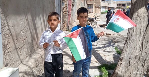 راهپیمایی روز قدس در روستای حیدری