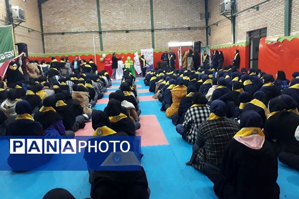  همایش یاوران انقلاب در پیشوا با حضور مسئولان آموزش و پرورش