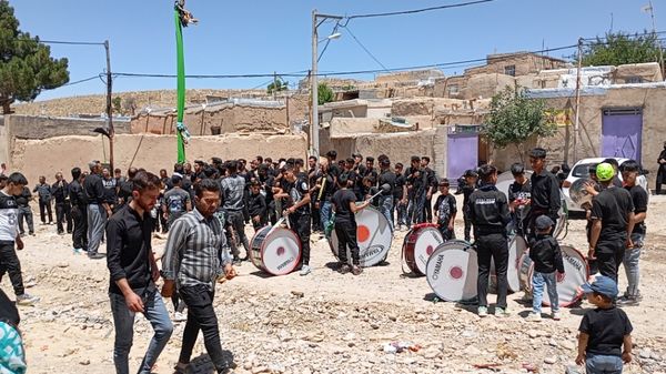 سوگواری سالار شهیدان امام حسین (ع) در روستای گزکوه 