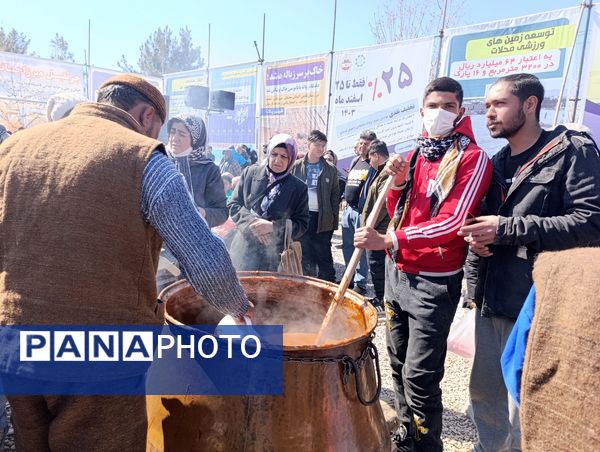 برگزاری جشنواره پخت سمنو در بجنورد 