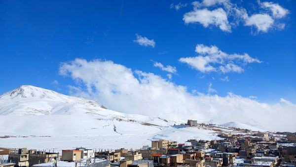 چهره زمستانی شهر فارسان 