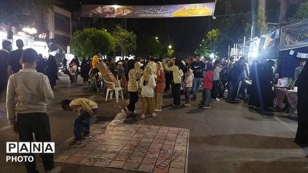 موکب محبان مهدوی برای هفتاد و پنجمین شب میزبان کودکان نیشابوری شد 