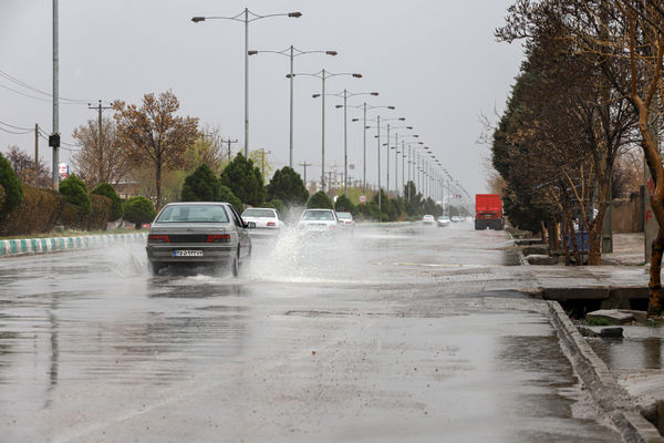 باران نوروزی در آباده