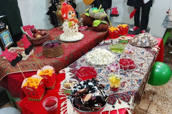 جلوه‌هایی از شکوه فرهنگ ایران باستان در دبیرستان شهدای محراب 