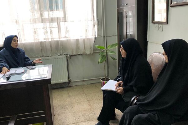 بازدید سرگروه کیفیت بخشی فعالیت‌های پرورشی از مدارس ناحیه دو شهرری 