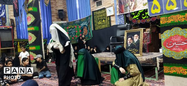طنین لای‌لای مادران یکن‌آباد در سوگ کوچک‌ترین سرباز کربلا