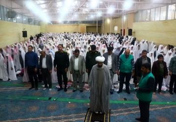 میهمانان ماه خدا در همایش روزه اولی ها در یزدانشهر