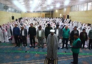 میهمانان ماه خدا در همایش روزه اولی ها در یزدانشهر
