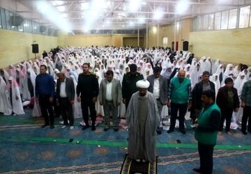 میهمانان ماه خدا در همایش روزه اولی ها در یزدانشهر