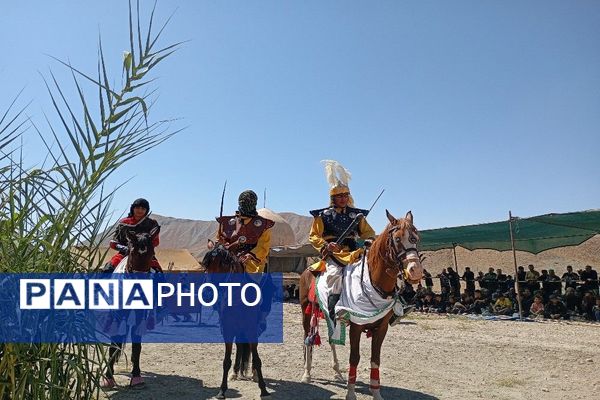 مراسم روز اربعین حسینی و تعزیه‌خوانی در شهر بار 