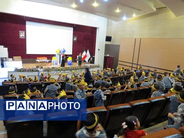برگزاری جشن الفبا در مدرسه پاسداران بجنورد