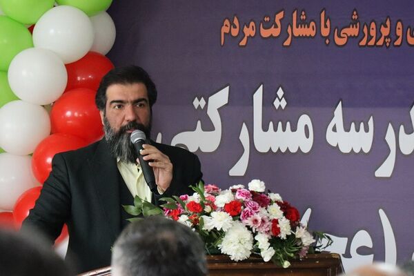 آیین خشت‌گذاری مدرسه مشارکتی قائم آل محمد (عج) پاکدشت 
