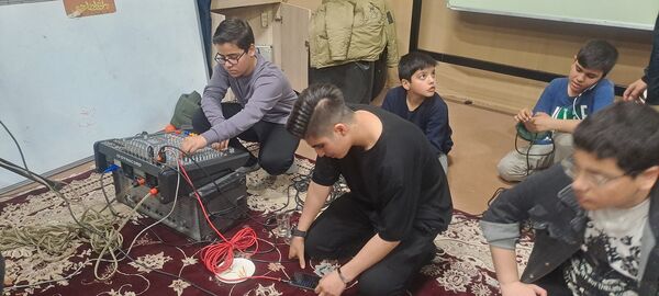 هیئت هفتگی دانش آموزی انصار المهدی نیشابور 