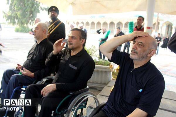 مراسم سالگرد شهیدان شاکری، پرتویان و سلگی در مسجد جمکران