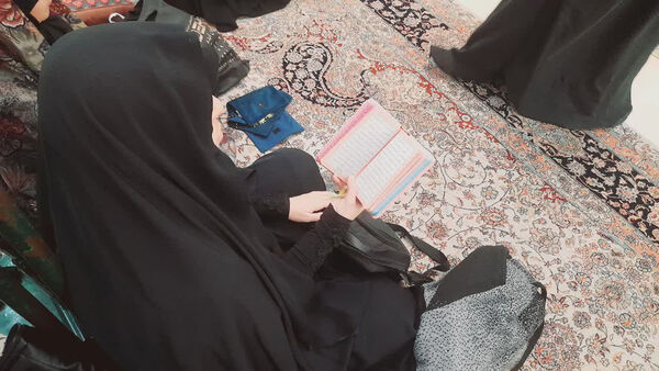 مراسم احیاء سومین شب قدر در حرم حضرت معصومه(س)