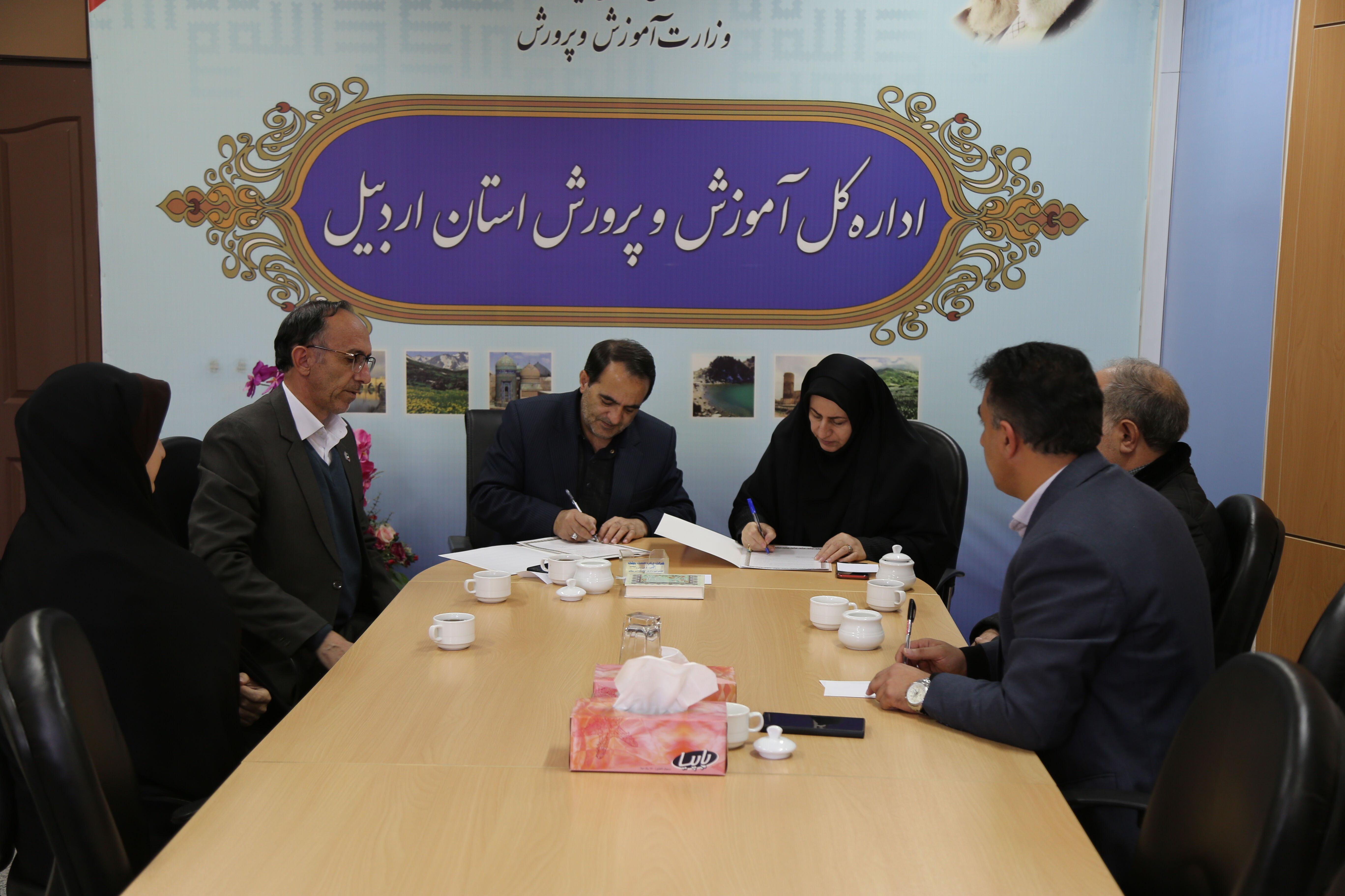 امضای تفاهم‌نامه همکاری فی مابین آموزش‌ و پرورش و بهزیستی