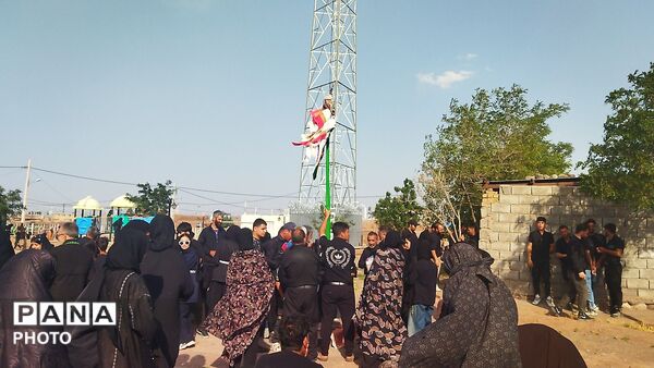 ویژه برنامه عصر عاشورای روستای حسن آباد بلهر در قاب پانا-۱