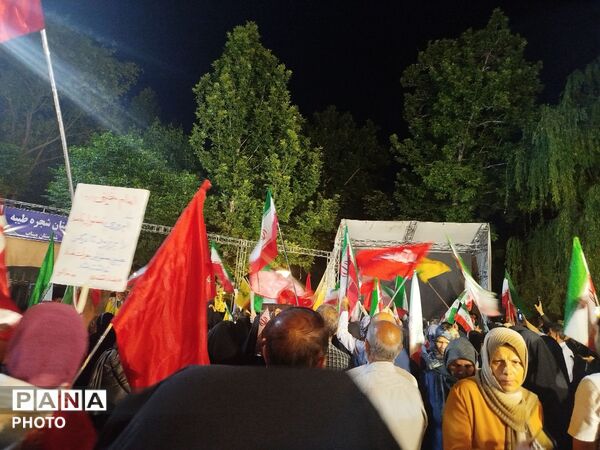 همه ایران یکصدا و یکدل در دفاع از لبنان