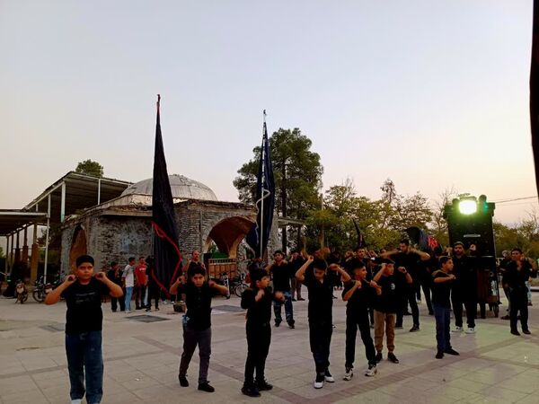 عزاداری جوانان در روز  رحلت نبی اکرم اسلام و امام حسن مجتبی (ع)