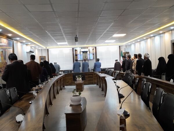 جلسه شورای مشورتی نماز مدیران مدارس ناحیه ۳