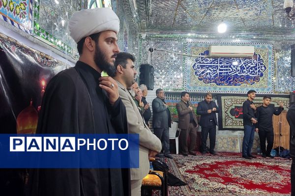 دوازدهمین دوره سوگواری سراسری احلی من العسل با حضور نوجوانان حسینی در شهرستان قرچک 